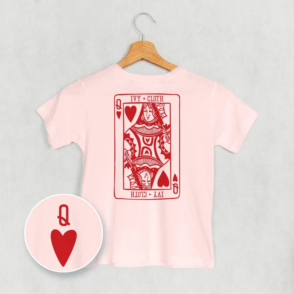 Queen Of Hearts (Kids Back Print) - Ivy + Cloth - Flyclothing LLC