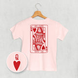 Queen Of Hearts (Kids Back Print) - Ivy + Cloth - Flyclothing LLC