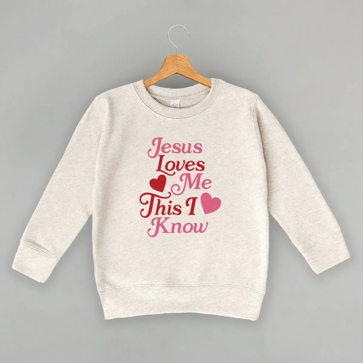 Jesus Loves Me This I Know Hearts (Kids) - Ivy + Cloth - Flyclothing LLC