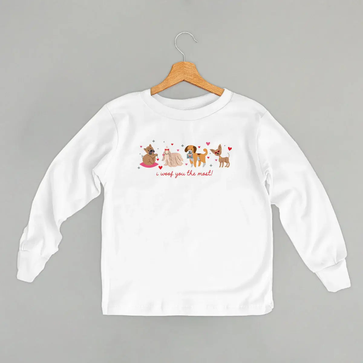 I Woof You The Most Dog Doodles (Kids) - Ivy + Cloth - Flyclothing LLC