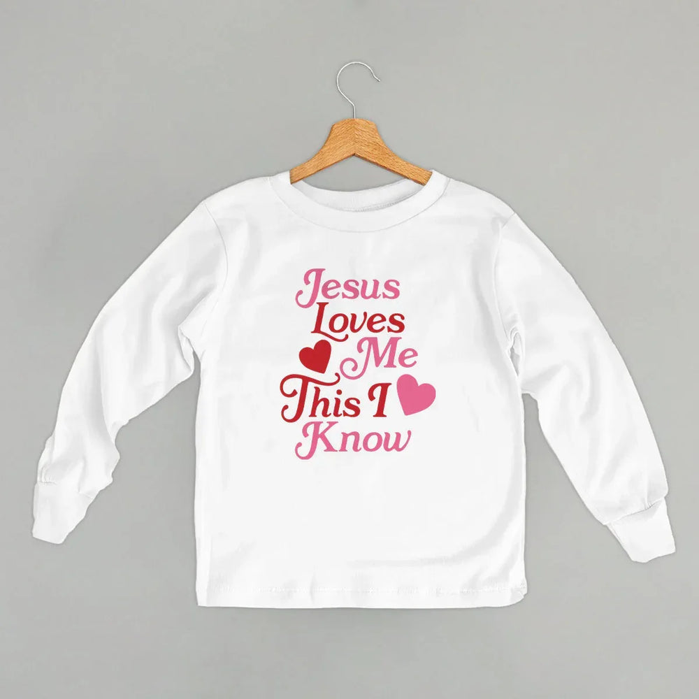 Jesus Loves Me This I Know Hearts (Kids) - Ivy + Cloth - Flyclothing LLC