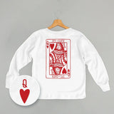 Queen Of Hearts (Kids Back Print) - Ivy + Cloth - Flyclothing LLC