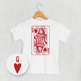 Queen Of Hearts (Kids Back Print) - Ivy + Cloth - Flyclothing LLC