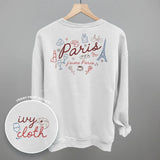 Paris Doodles (Back Print) - Ivy + Cloth - Flyclothing LLC
