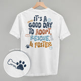 Adopt, Rescue, & Foster (Back Print) - Ivy + Cloth