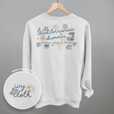 Mediterranean Summer Doodles (Back Print) - Ivy + Cloth - Flyclothing LLC