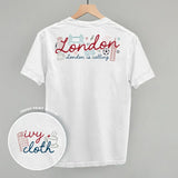 London Doodles (Back Print) - Ivy + Cloth - Flyclothing LLC
