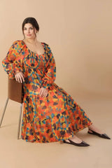 NOTHING WAS THE SAME WOVEN MIDI DRESS - Flying Tomato - Flyclothing LLC