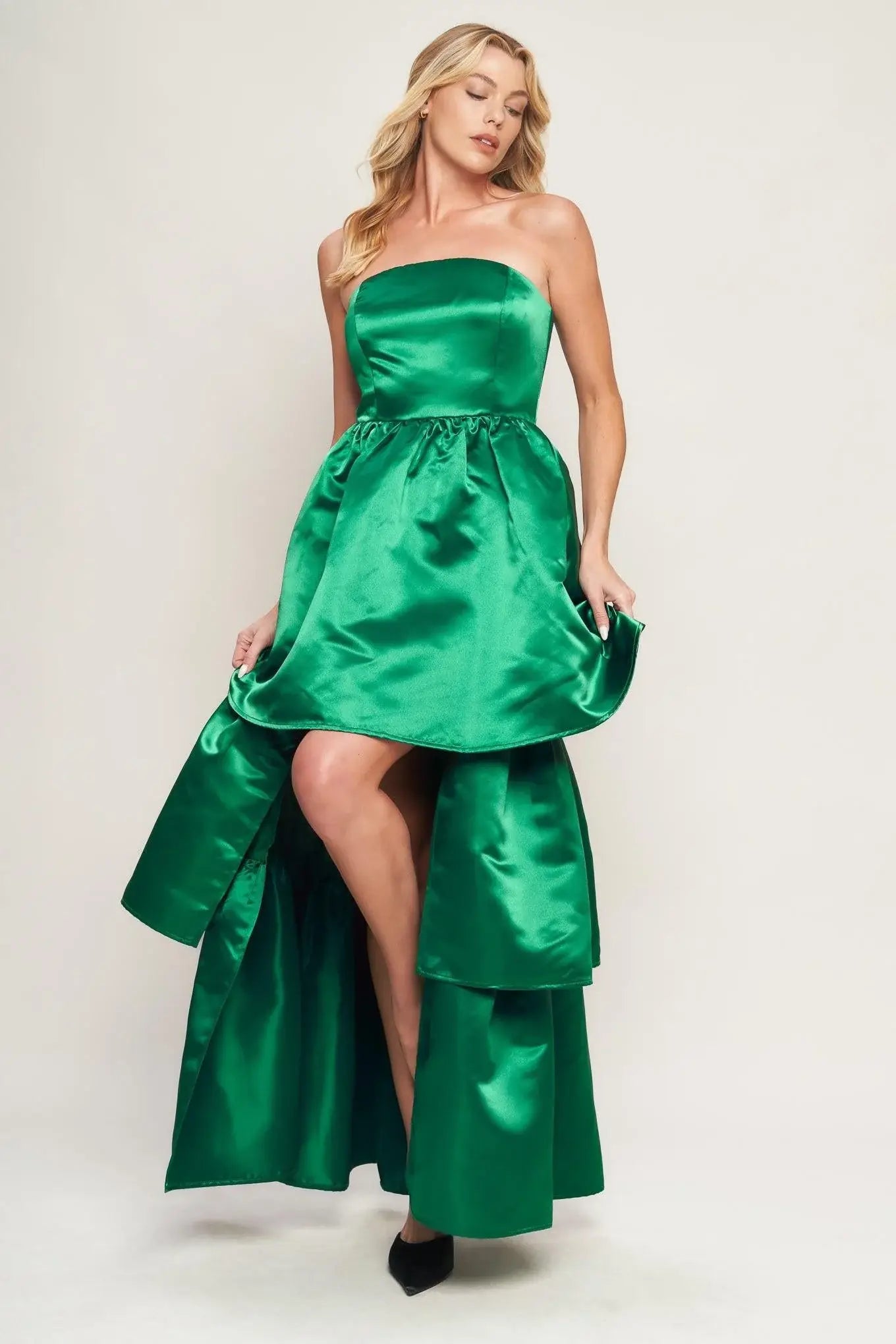 FASHIONABLE FLAIR WOVEN MAXI DRESS - Flying Tomato - Flyclothing LLC
