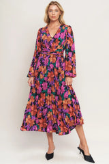 OUR BEAUTIFUL LOVE WOVEN MIDI DRESS - Flying Tomato - Flyclothing LLC
