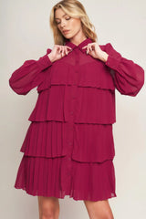 AN ABSOLUTE TREASURE WOVEN MINI DRESS - Flying Tomato - Flyclothing LLC