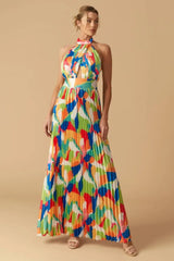 KEEP BLOOMING WOVEN MAXI DRESS - Flying Tomato - Flyclothing LLC