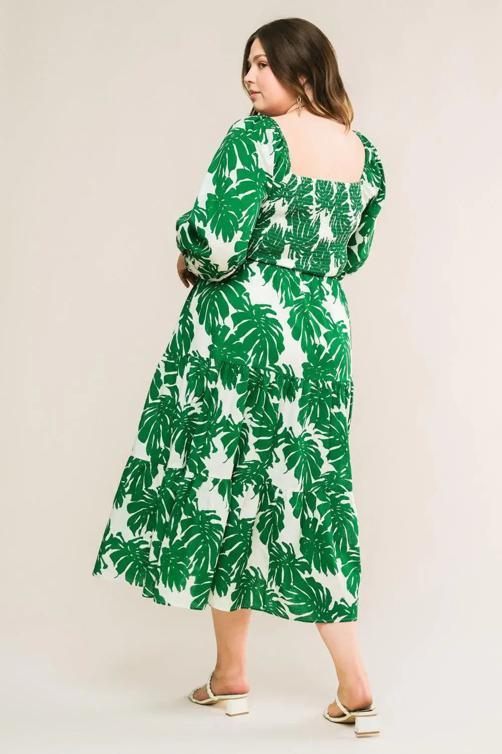 ALL THE DRAMA WOVEN MIDI DRESS - Flying Tomato - Flyclothing LLC