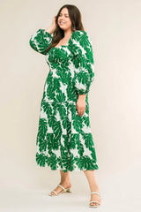 ALL THE DRAMA WOVEN MIDI DRESS - Flying Tomato - Flyclothing LLC