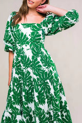 ALL THE DRAMA WOVEN MIDI DRESS - Flying Tomato - Flyclothing LLC