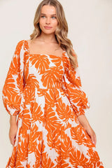 ALL THE DRAMA WOVEN MIDI DRESS - Flying Tomato - Flyclothing LLC