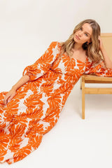 ALL THE DRAMA WOVEN MIDI DRESS - Flying Tomato - Flyclothing LLC