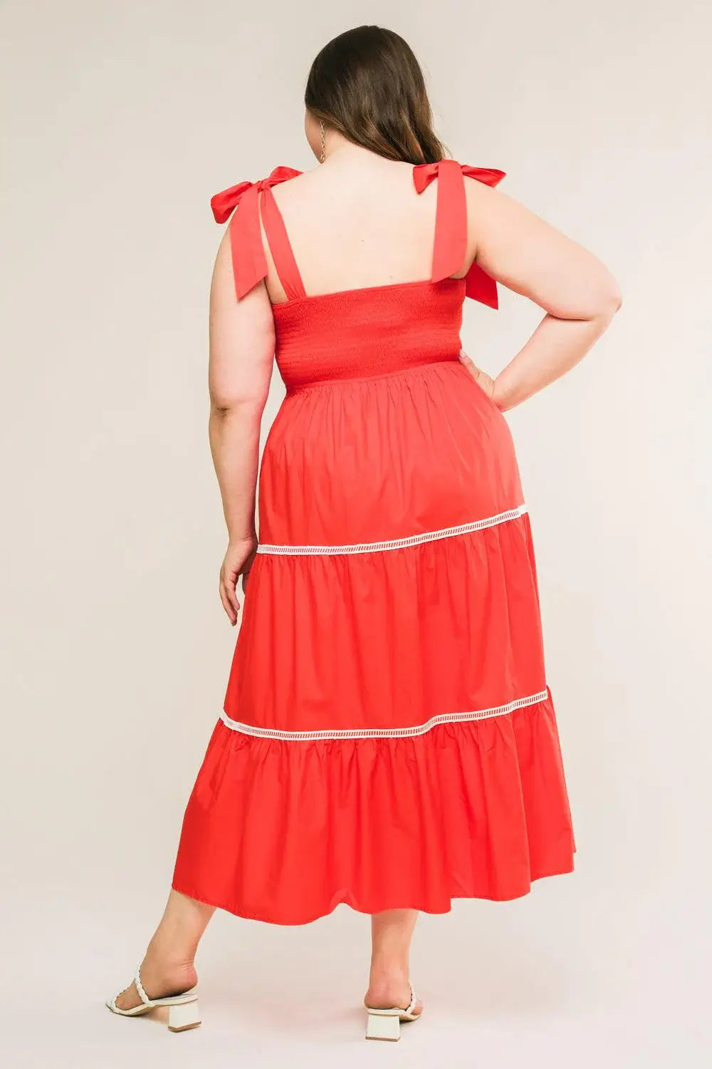 BETTER THAN EVER POPLIN MIDI DRESS - Flying Tomato - Flyclothing LLC
