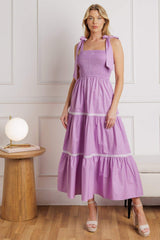 BETTER THAN EVER POPLIN MIDI DRESS - Flying Tomato - Flyclothing LLC