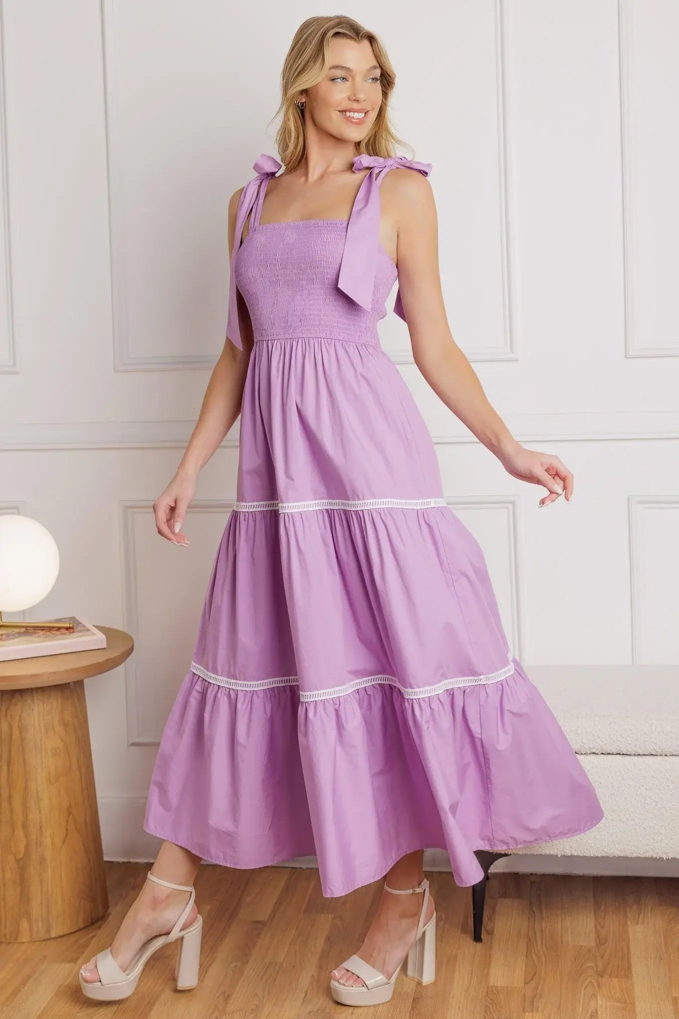 BETTER THAN EVER POPLIN MIDI DRESS - Flying Tomato - Flyclothing LLC