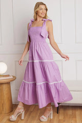 BETTER THAN EVER POPLIN MIDI DRESS - Flying Tomato - Flyclothing LLC