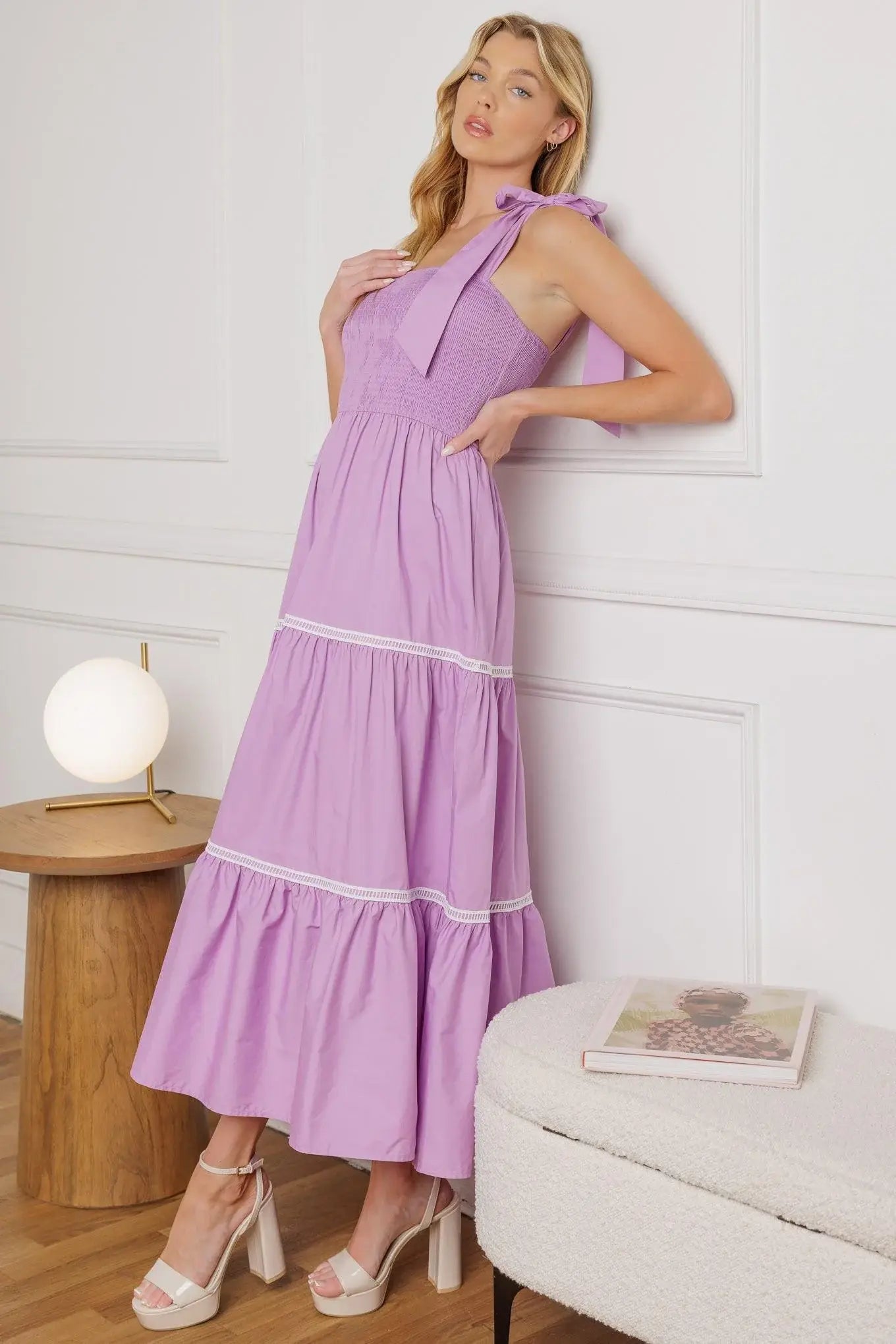 BETTER THAN EVER POPLIN MIDI DRESS - Flying Tomato - Flyclothing LLC