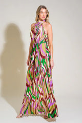 AS TIME GOES BY WOVEN MAXI DRESS - Flying Tomato - Flyclothing LLC