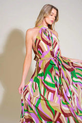 AS TIME GOES BY WOVEN MAXI DRESS - Flying Tomato - Flyclothing LLC