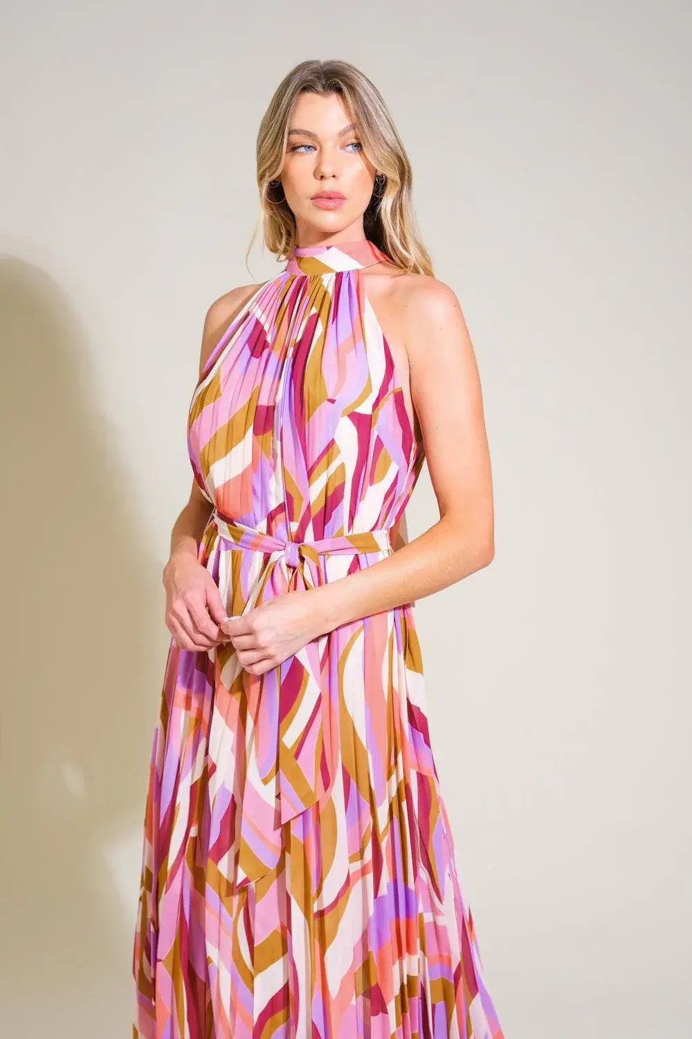AS TIME GOES BY WOVEN MAXI DRESS - Flying Tomato - Flyclothing LLC