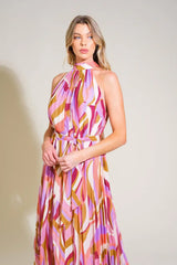 AS TIME GOES BY WOVEN MAXI DRESS - Flying Tomato - Flyclothing LLC