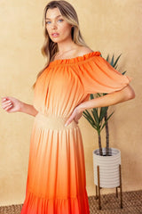 FORGOTTEN STORY WOVEN MAXI DRESS - Flying Tomato - Flyclothing LLC