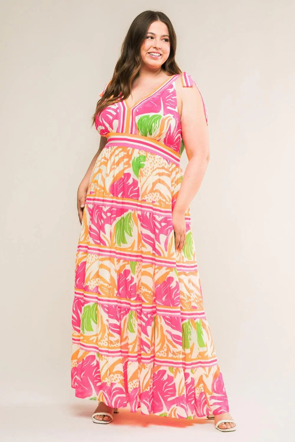 TAKE THE TRAILS WOVEN MAXI DRESS - Flying Tomato - Flyclothing LLC