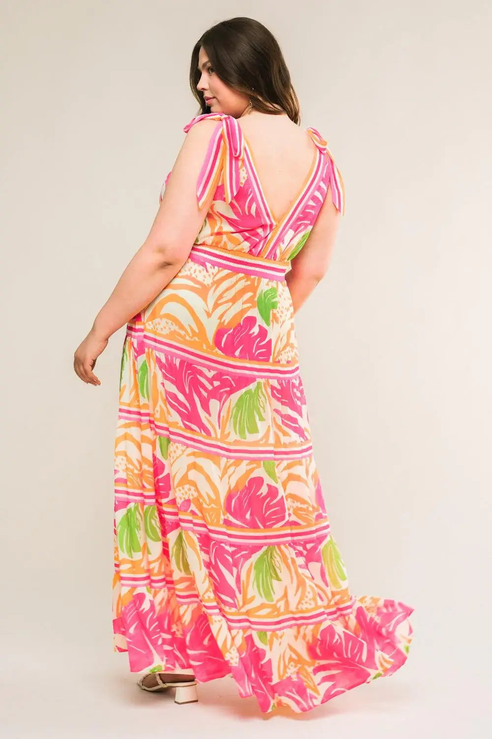 TAKE THE TRAILS WOVEN MAXI DRESS - Flying Tomato - Flyclothing LLC