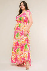 TAKE THE TRAILS WOVEN MAXI DRESS - Flying Tomato - Flyclothing LLC