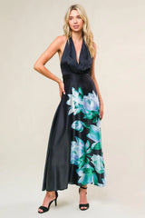 INSATIABLE FEELING WOVEN MIDI DRESS - Flying Tomato - Flyclothing LLC