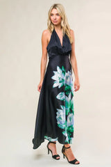 INSATIABLE FEELING WOVEN MIDI DRESS - Flying Tomato - Flyclothing LLC