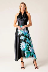INSATIABLE FEELING WOVEN MIDI DRESS - Flying Tomato - Flyclothing LLC