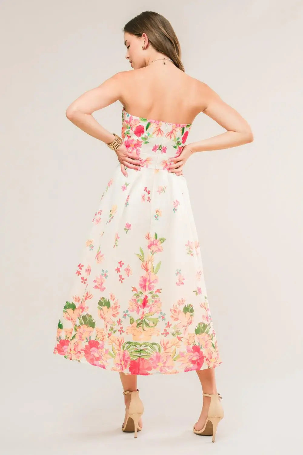 COME WHEN I CALL WOVEN MIDI DRESS - Flying Tomato - Flyclothing LLC