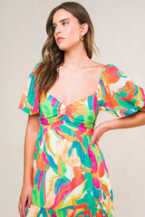 EXCEPTIONAL EXPRESSION WOVEN MAXI DRESS - Flying Tomato - Flyclothing LLC