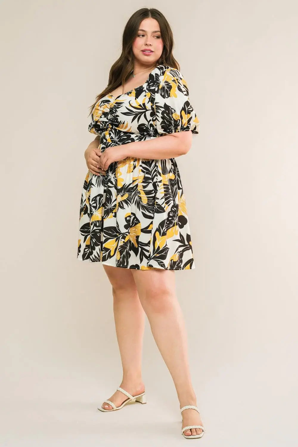 LEAD THE WAY WOVEN MINI DRESS - Flying Tomato - Flyclothing LLC