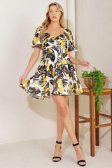 LEAD THE WAY WOVEN MINI DRESS - Flying Tomato - Flyclothing LLC