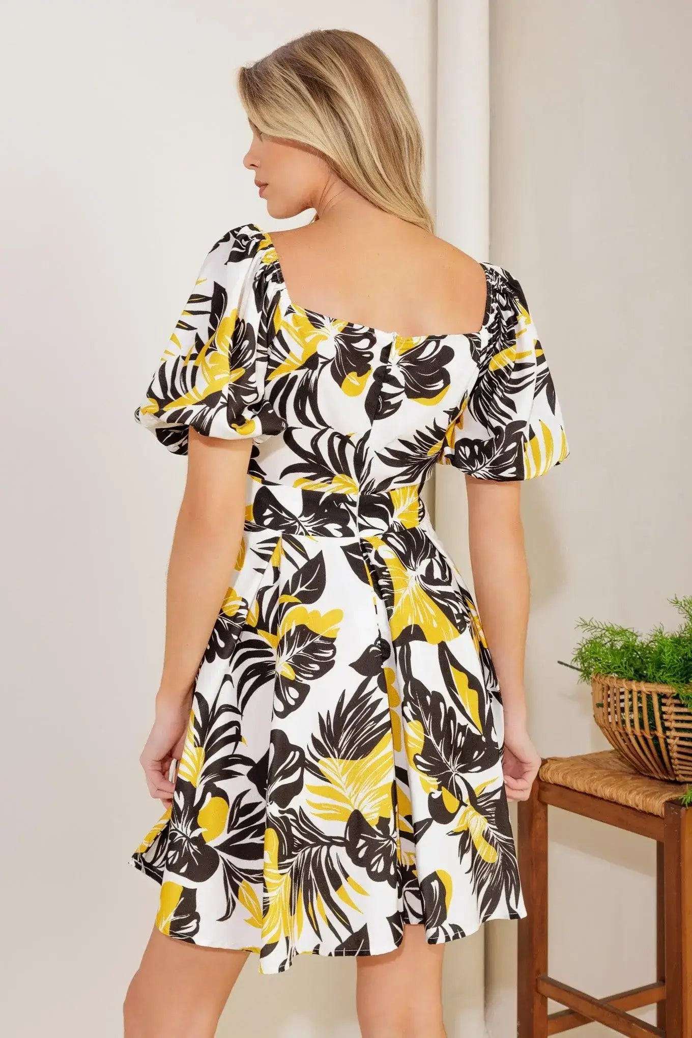 LEAD THE WAY WOVEN MINI DRESS - Flying Tomato - Flyclothing LLC