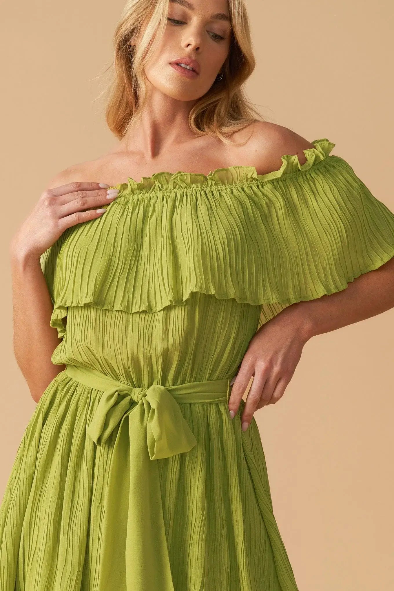 JUST ONE MORE WOVEN MINI DRESS - Flying Tomato - Flyclothing LLC