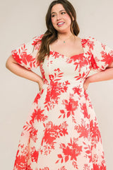 SUCCESSFULLY CUTE WOVEN MIDI DRESS - Flying Tomato - Flyclothing LLC