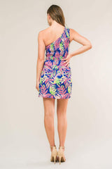 LOVE GROWS HERE WOVEN MINI DRESS - Flying Tomato - Flyclothing LLC