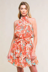 SUNNY LOVELINESSWOVEN MINI DRESS - Flying Tomato - Flyclothing LLC