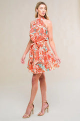 SUNNY LOVELINESSWOVEN MINI DRESS - Flying Tomato - Flyclothing LLC