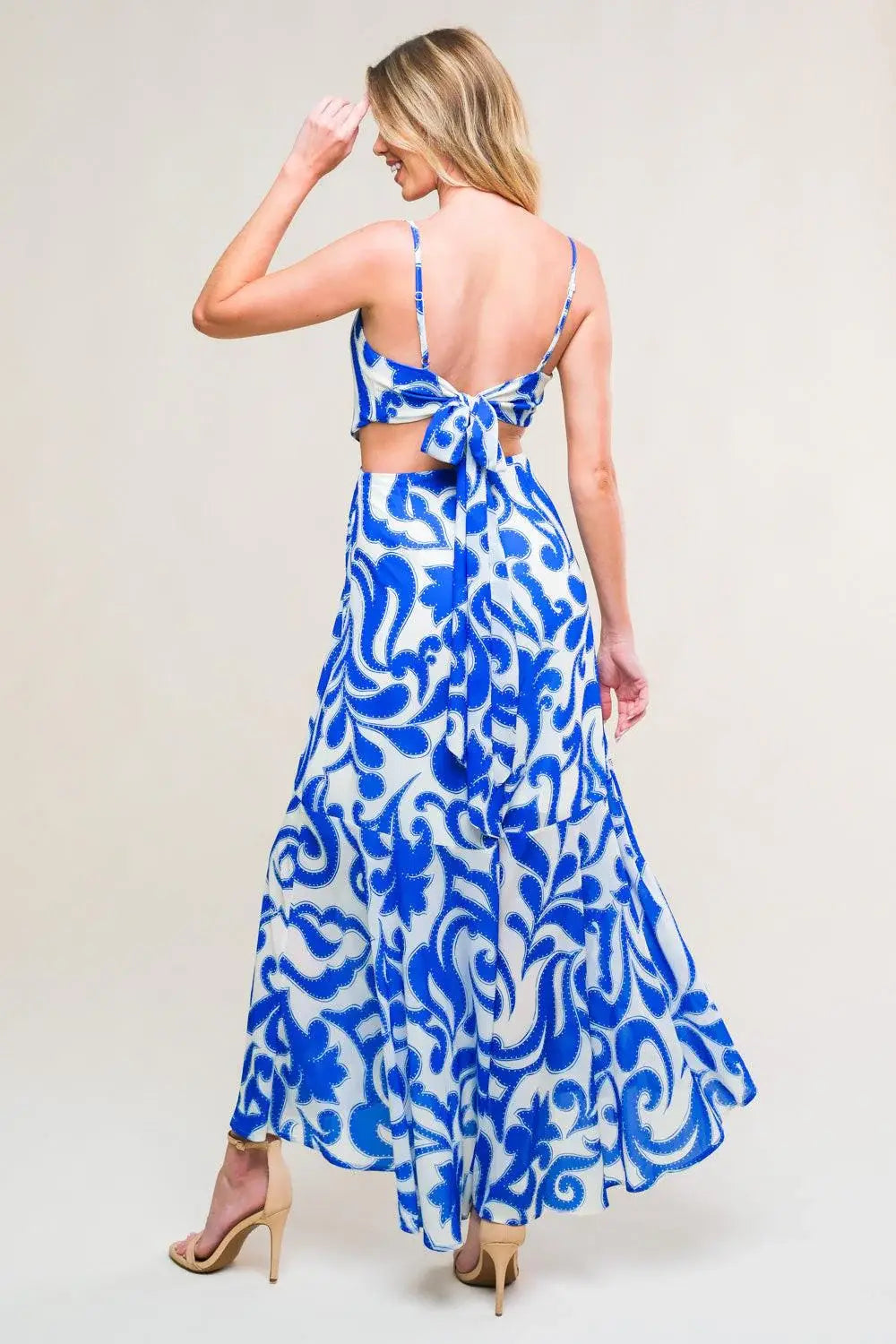 GETAWAY ICON WOVEN MIDI DRESS - Flying Tomato - Flyclothing LLC