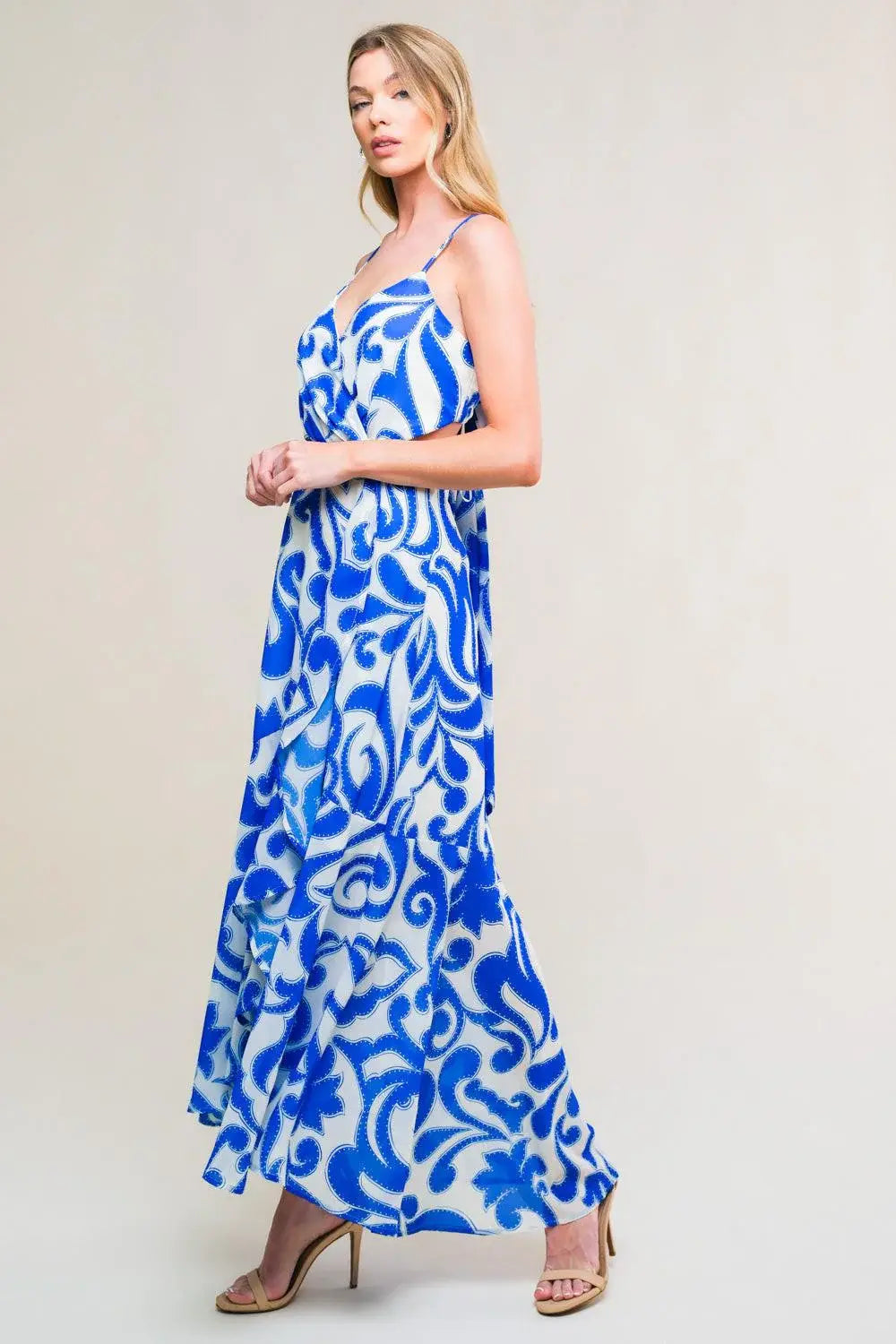 GETAWAY ICON WOVEN MIDI DRESS - Flying Tomato - Flyclothing LLC