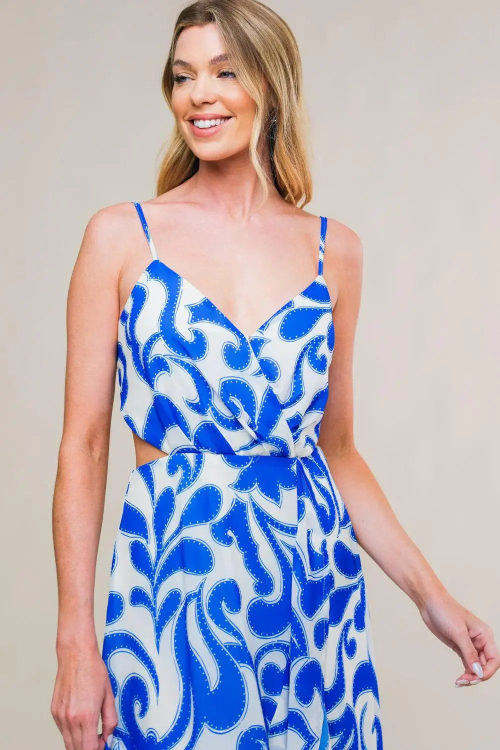 GETAWAY ICON WOVEN MIDI DRESS - Flying Tomato - Flyclothing LLC
